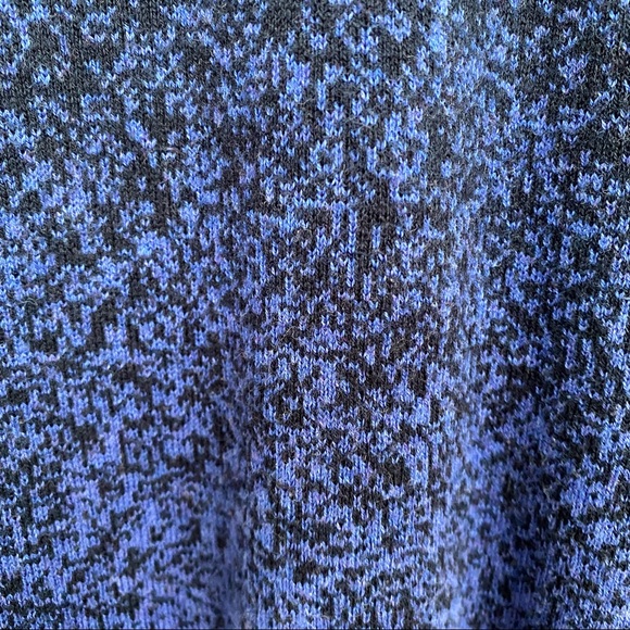 Calvin Klein Fall Winter Ombre Gradient Long Sleeves Blue Sweater Men's Size XS - Picture 4 of 11